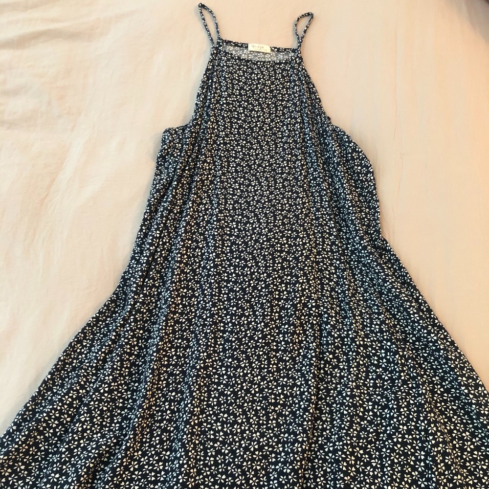 J. Galt Navy Halter Sundress